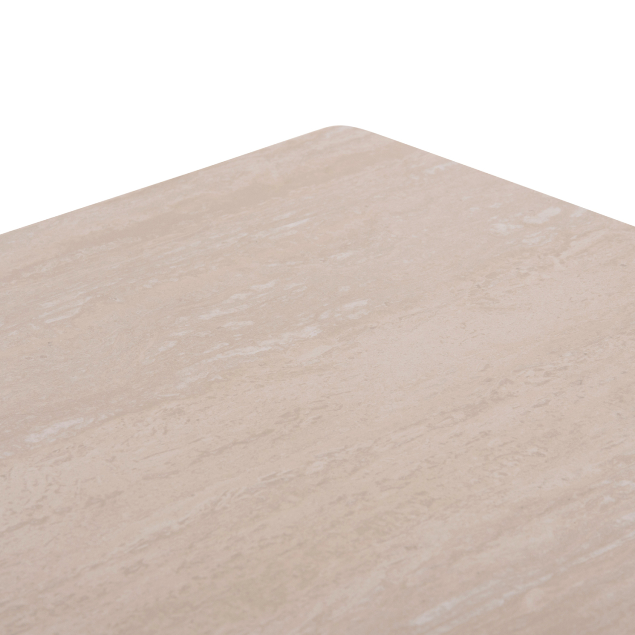 DINING TABLE PUNDER HM6483.02 ALUMINUM IN CREAM WHITE--SINTERED STONE TOP 220x100x76Hcm. [7]