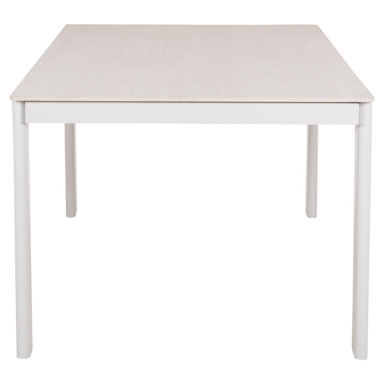 DINING TABLE PUNDER HM6483.02 ALUMINUM IN CREAM WHITE--SINTERED STONE TOP 220x100x76Hcm. [5]