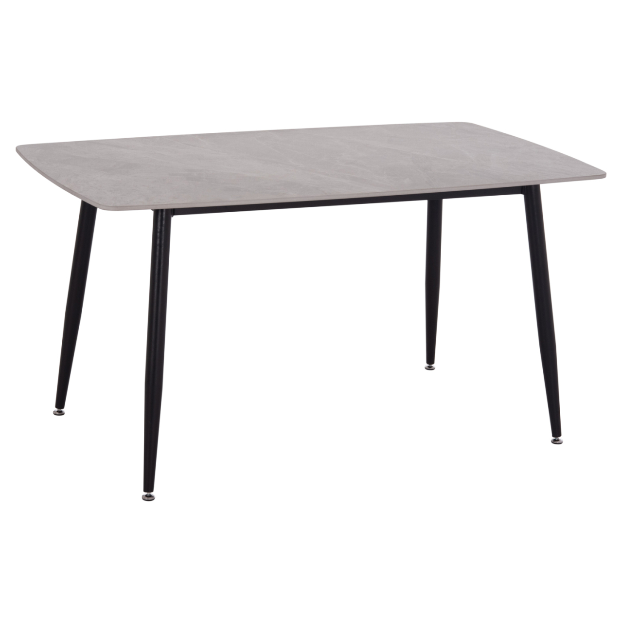 DINING TABLE RAVEN HM18149.13 CERAMIC TOP IN GREY MARBLE LOOK 140x80x74Hcm. [5]