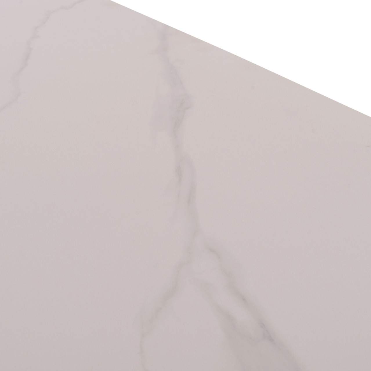 DINING TABLE RAVEN HM18150.01 CERAMIC TOP IN WHITE MARBLE-LOOK 160x80x74Hcm. [9]