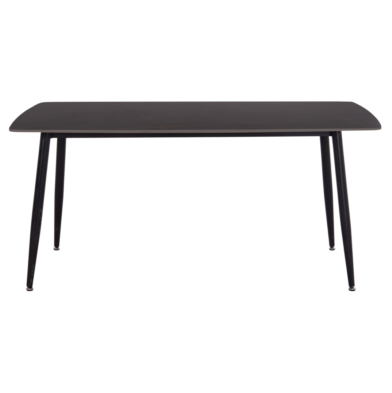 DINING TABLE RAVEN HM18150.02 CERAMIC TOP IN BLACK MARBLE LOOK 160x80x74Hcm. [3]