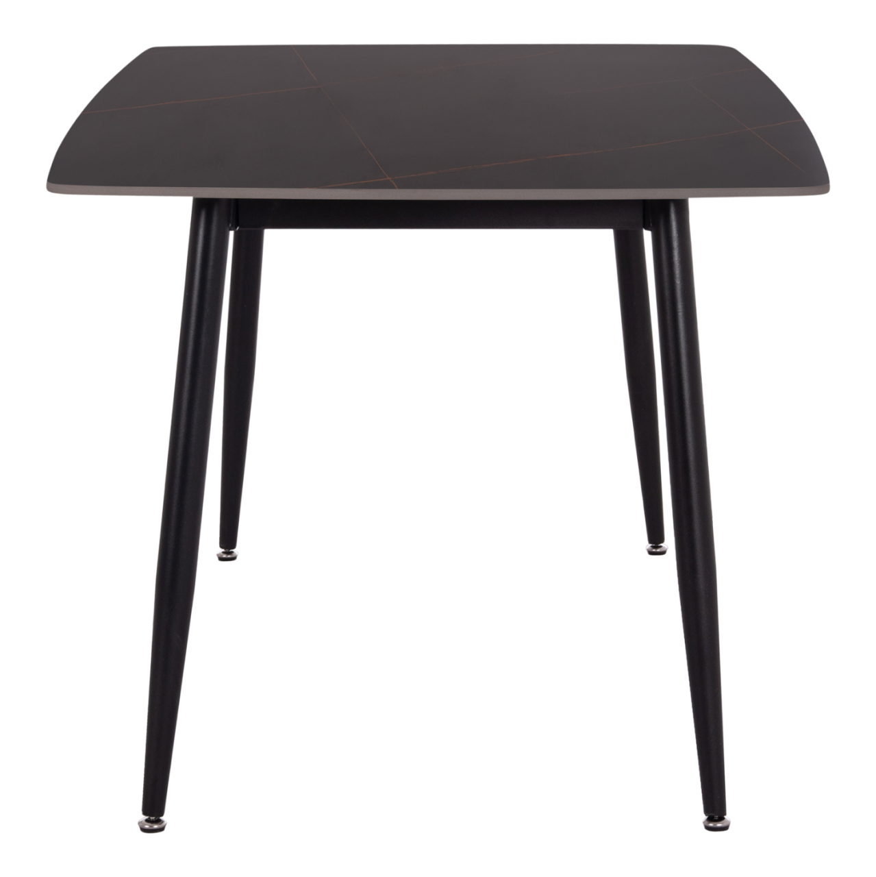DINING TABLE RAVEN HM18150.02 CERAMIC TOP IN BLACK MARBLE LOOK 160x80x74Hcm. [5]