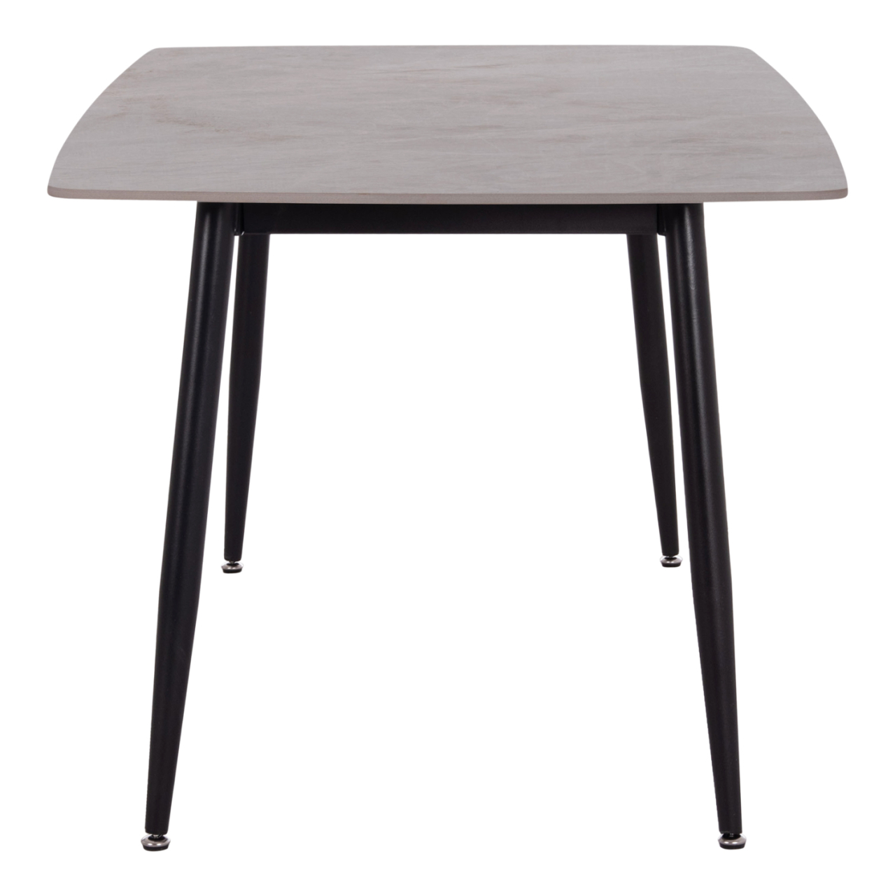 DINING TABLE RAVEN HM18150.13 CERAMIC TOP IN GREY MARBLE LOOK 160x80x74Hcm. [5]