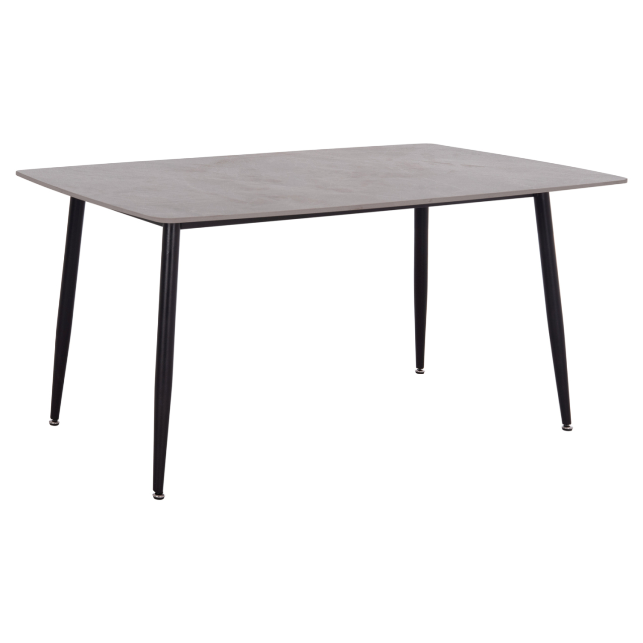 DINING TABLE RAVEN HM18150.13 CERAMIC TOP IN GREY MARBLE LOOK 160x80x74Hcm. [4]