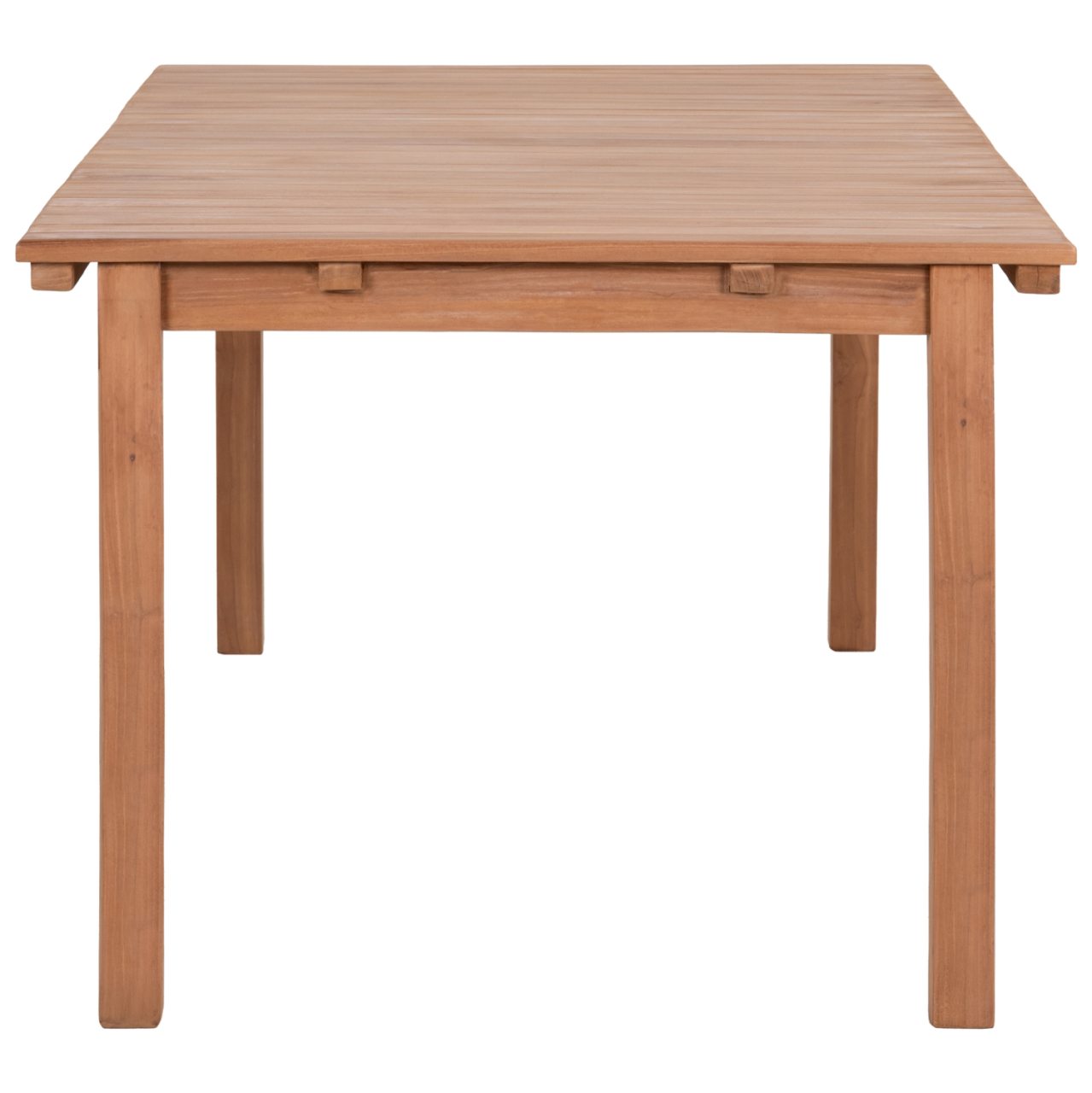 DINING TABLE RECTANGULAR FINTO HM6616 TEAK WOOD--NATURAL COLOR 200x100x75Hcm. [5]