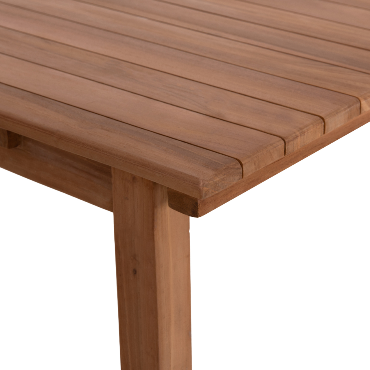 DINING TABLE RECTANGULAR FINTO HM6616 TEAK WOOD--NATURAL COLOR 200x100x75Hcm. [8]