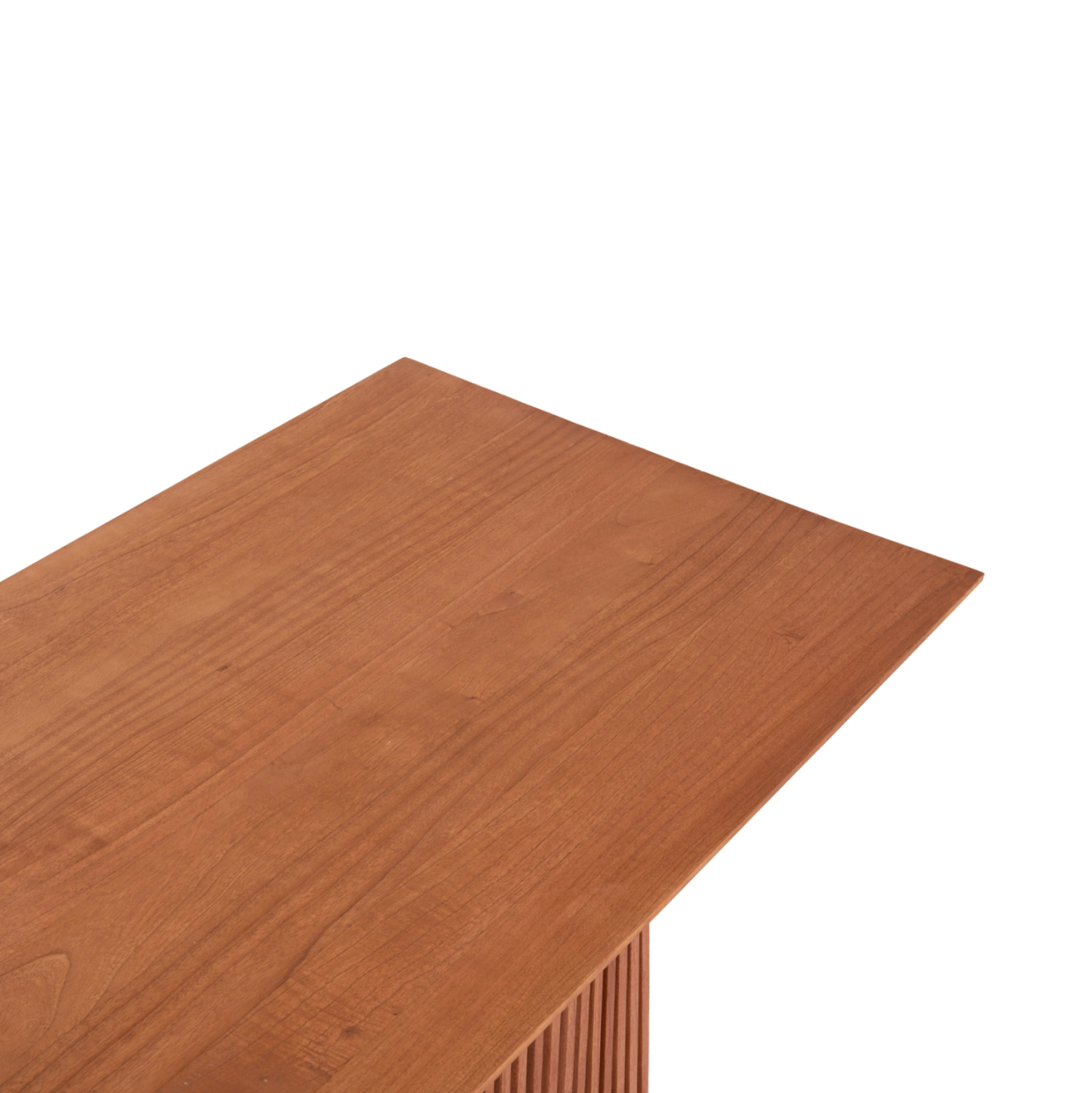DINING TABLE RECTANGULAR FRANTZ HM9916 SOLID MINDI WOOD IN NATURAL COLOR 160x79.5x76.5Hcm. [6]