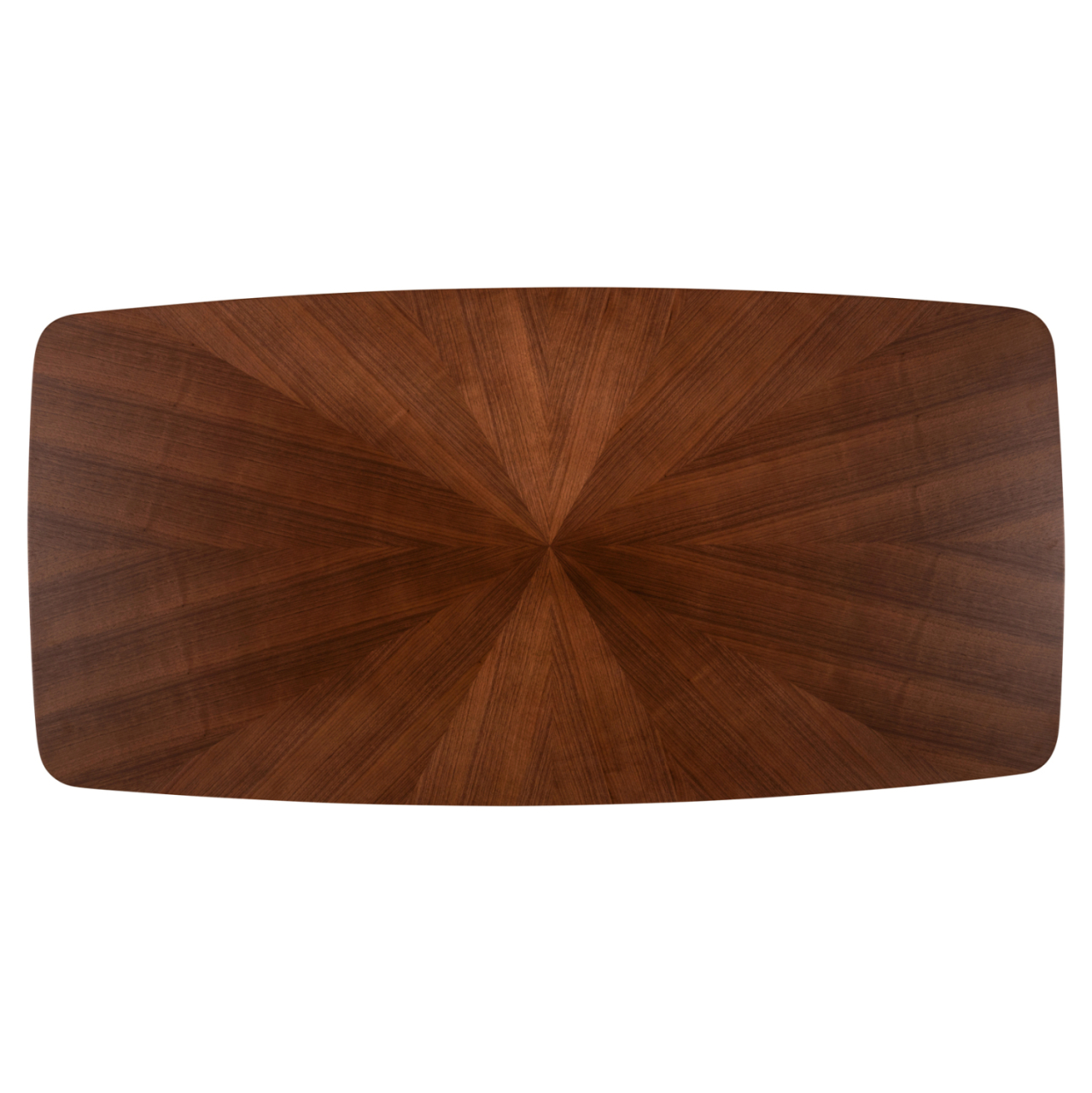 DINING TABLE RECTANGULAR RINER HM9745 MDF WITH WALNUT SUNBURST VENEER 180x90x76Hcm. [5]