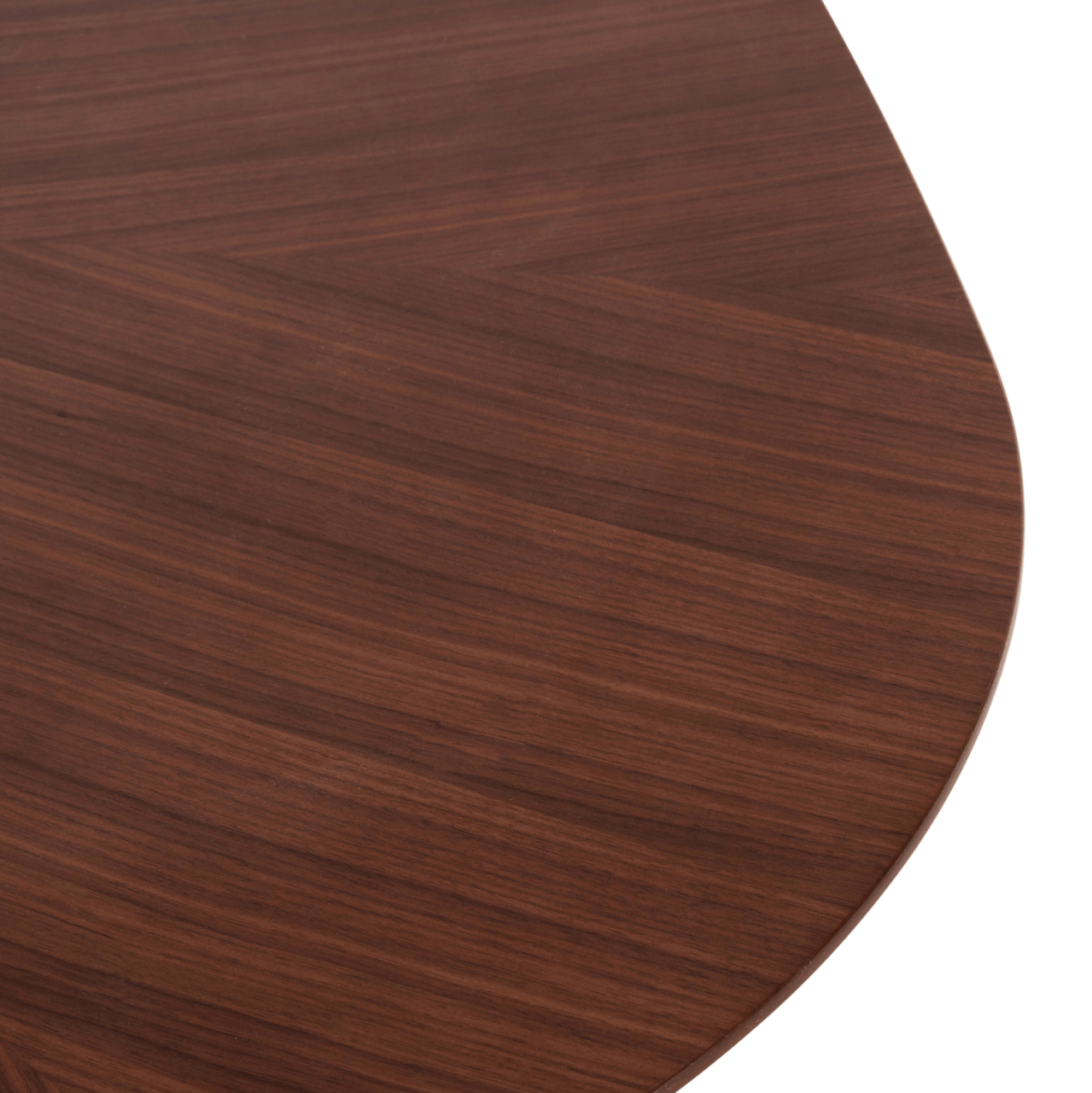 DINING TABLE RINER HM9733 MDF WITH SUNBURST WALNUT VENEER 150x150x75Hcm. [8]