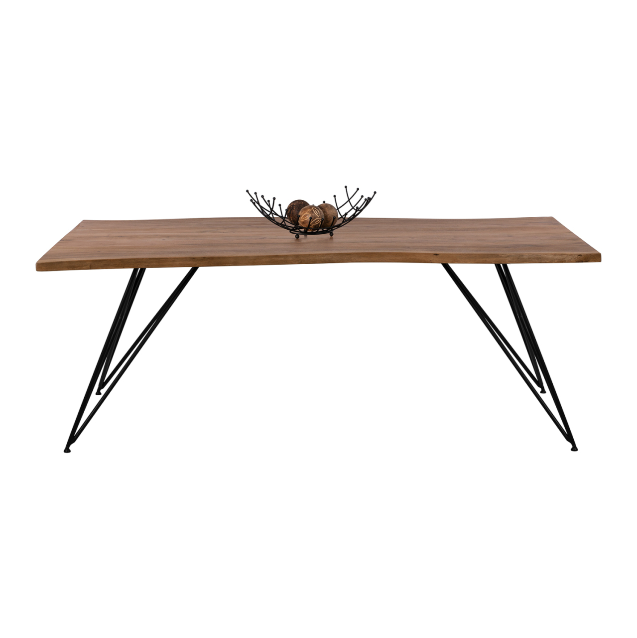 Dining Table Rio HM8181 Solid acacia wood 200Χ96Χ76Η [3]