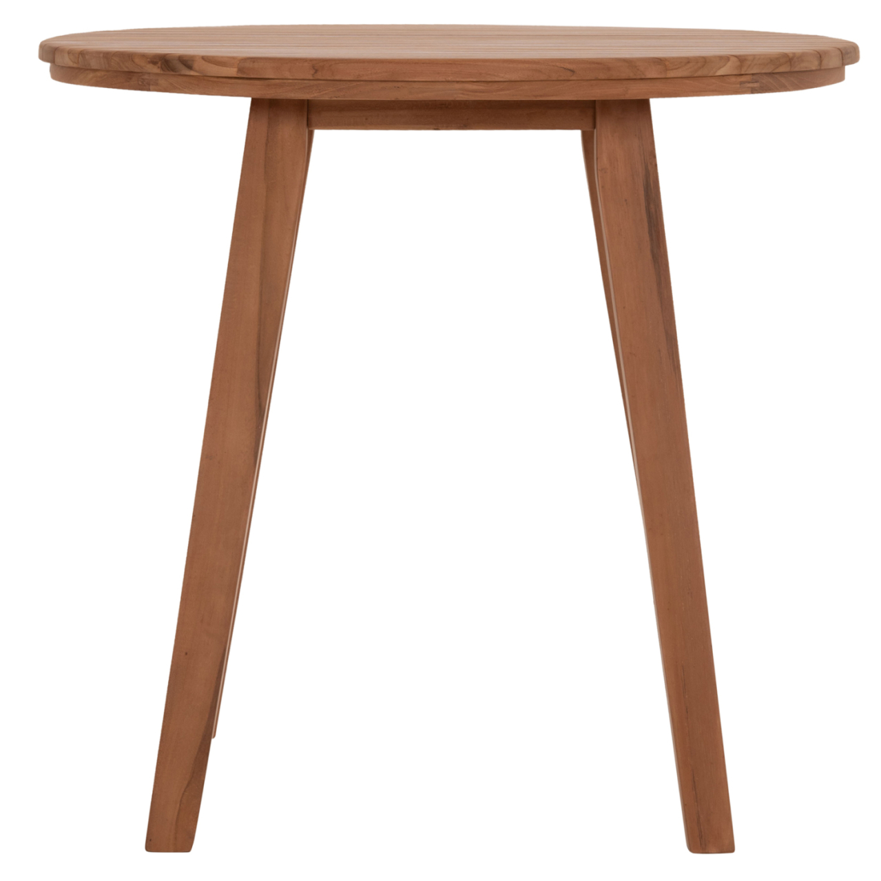 DINING TABLE ROUND DANTE HM6379 TEAK WOOD Φ80x75Hcm. [3]
