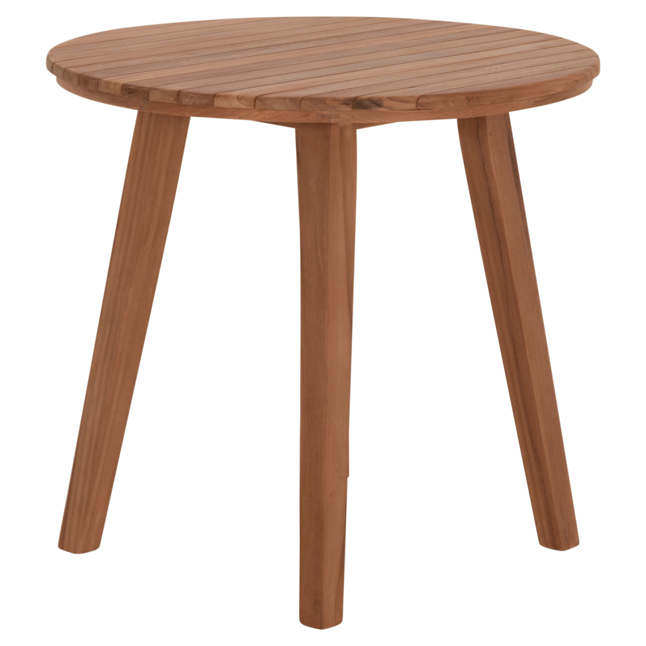 DINING TABLE ROUND DANTE HM6379 TEAK WOOD Φ80x75Hcm. [5]