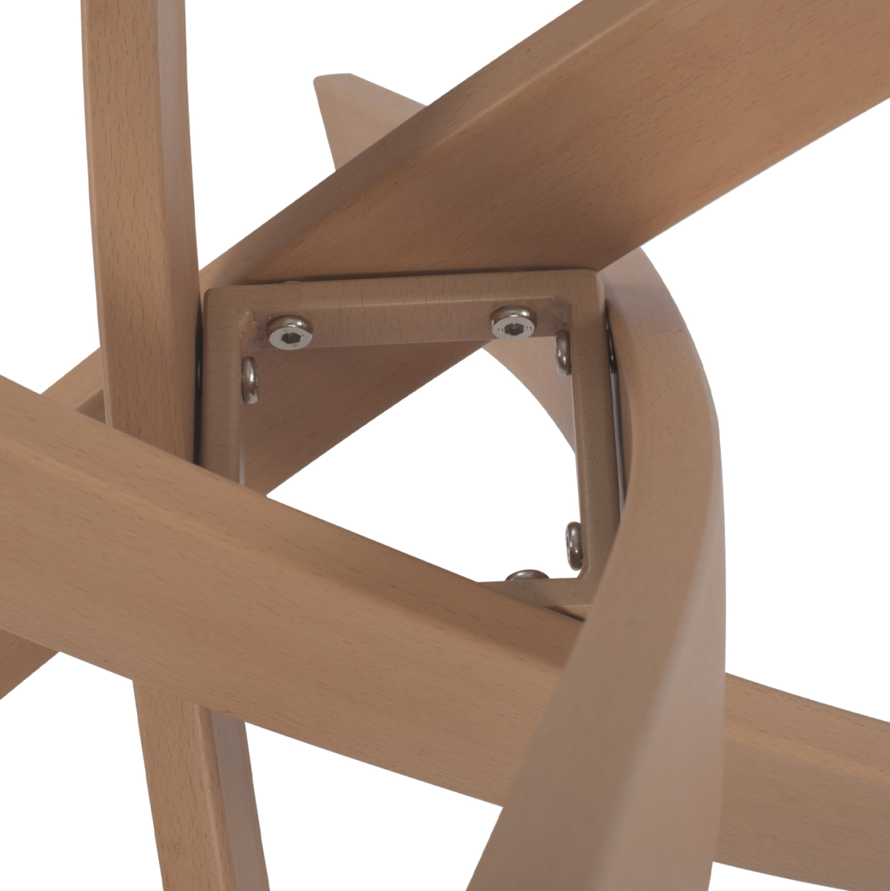 DINING TABLE ROUND JADA METAL LEGS TEMPERED GLASS Φ120X75Hcm.HM8733.02 [5]