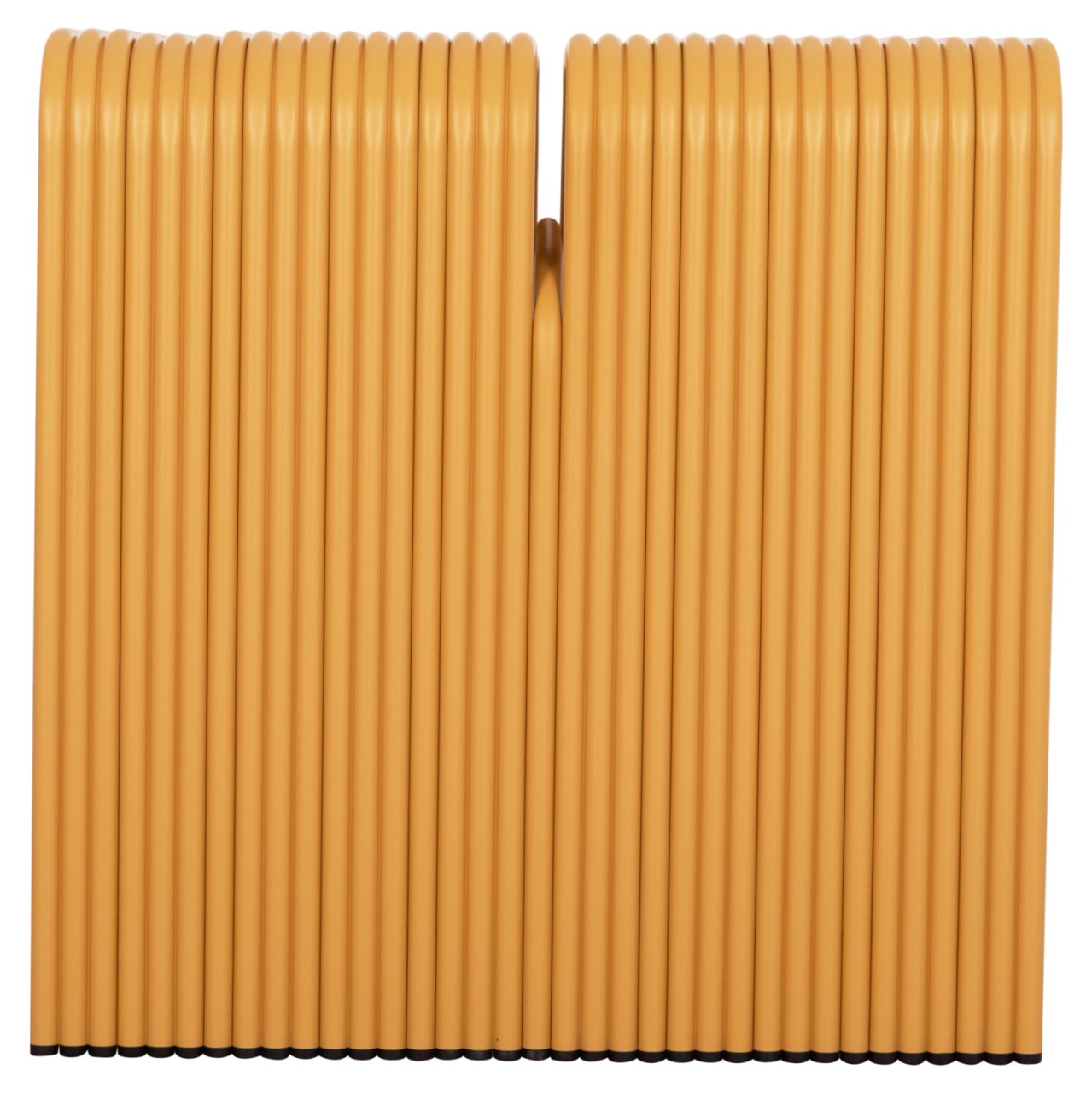 DINING TABLE SERIES INTREPID HM6330.07 ALUMINUM IN MUSTARD YELLOW 120x70x70.5Hcm. [4]