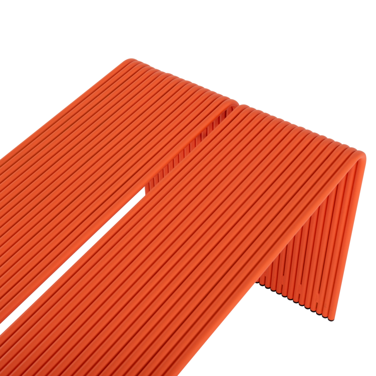 DINING TABLE SERIES INTREPID HM6330.09 ALUMINUM IN ORANGE 121x70x70Hcm. [6]