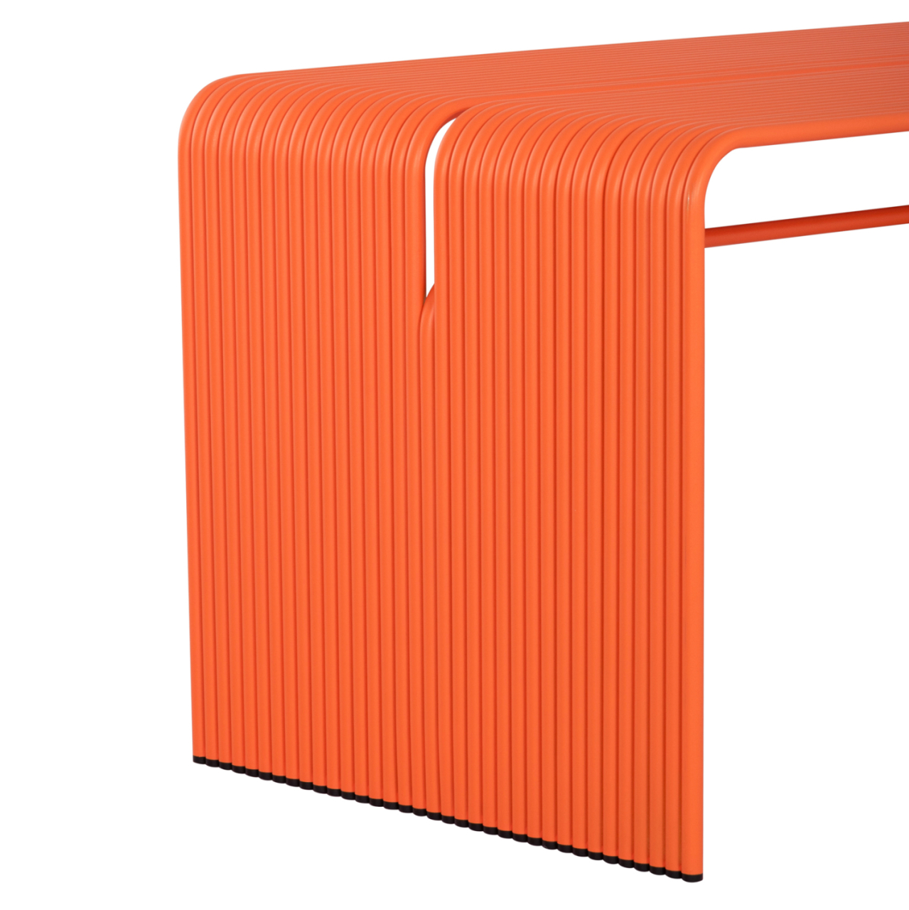DINING TABLE SERIES INTREPID HM6330.09 ALUMINUM IN ORANGE 121x70x70Hcm. [7]