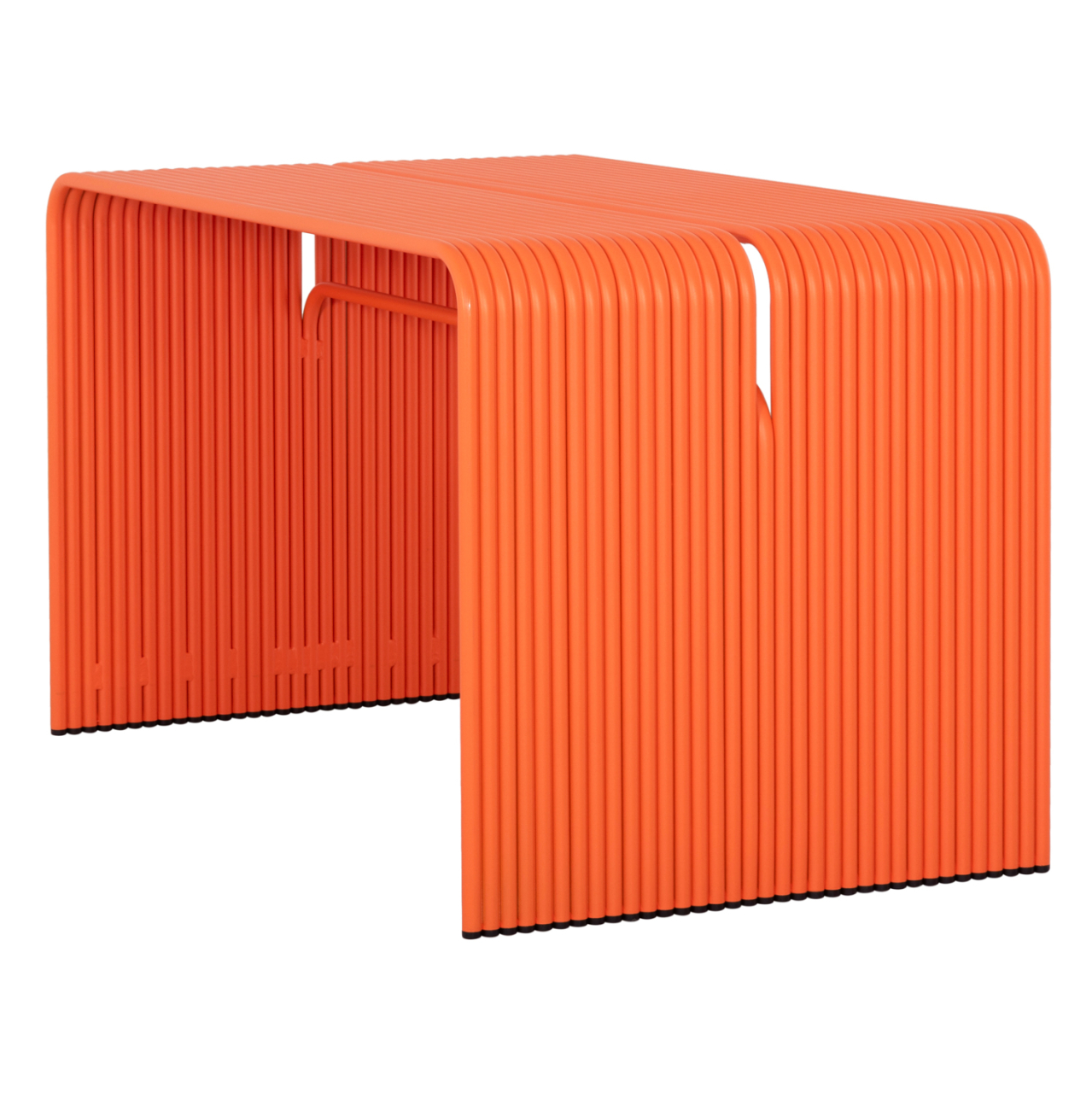 DINING TABLE SERIES INTREPID HM6330.09 ALUMINUM IN ORANGE 121x70x70Hcm. [5]