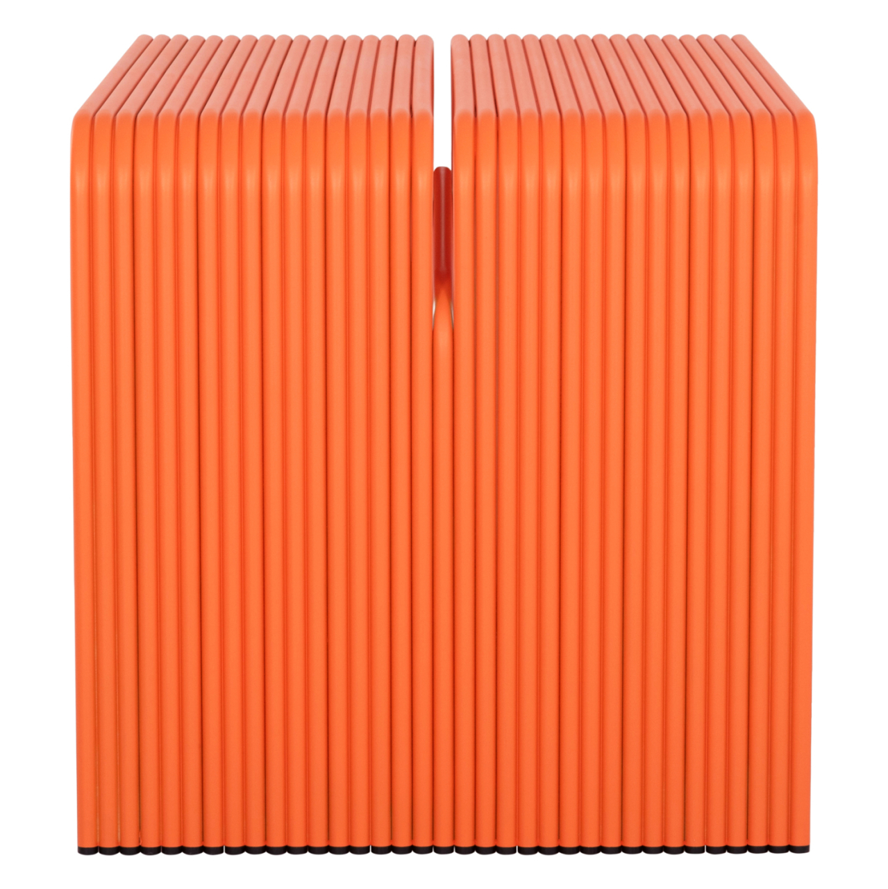 DINING TABLE SERIES INTREPID HM6330.09 ALUMINUM IN ORANGE 121x70x70Hcm. [3]