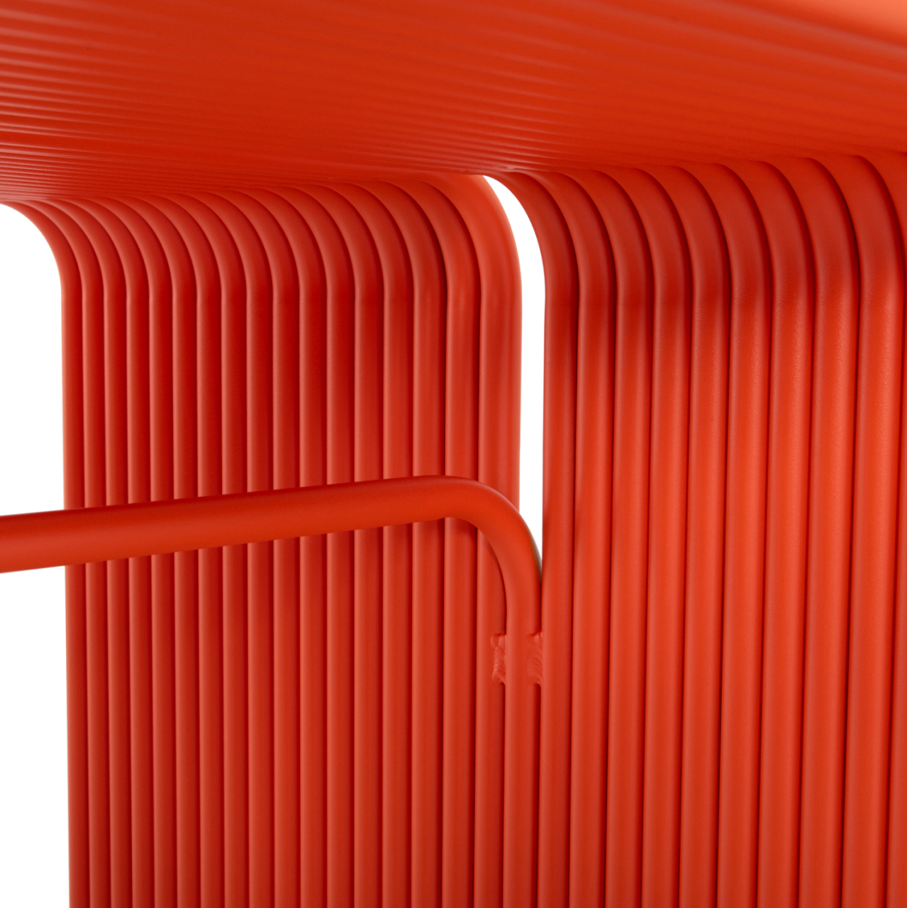 DINING TABLE SERIES INTREPID HM6330.09 ALUMINUM IN ORANGE 121x70x70Hcm. [8]