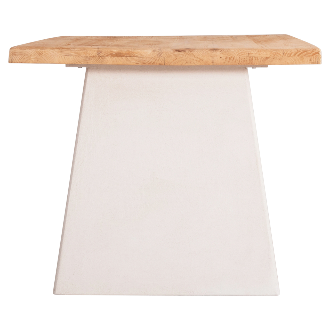DINING TABLE SERIES SANTORINI HM18042 FIR WOOD TABLETOP-MDF LEGS IN OFF WHITE 180x90x75Hcm. [3]