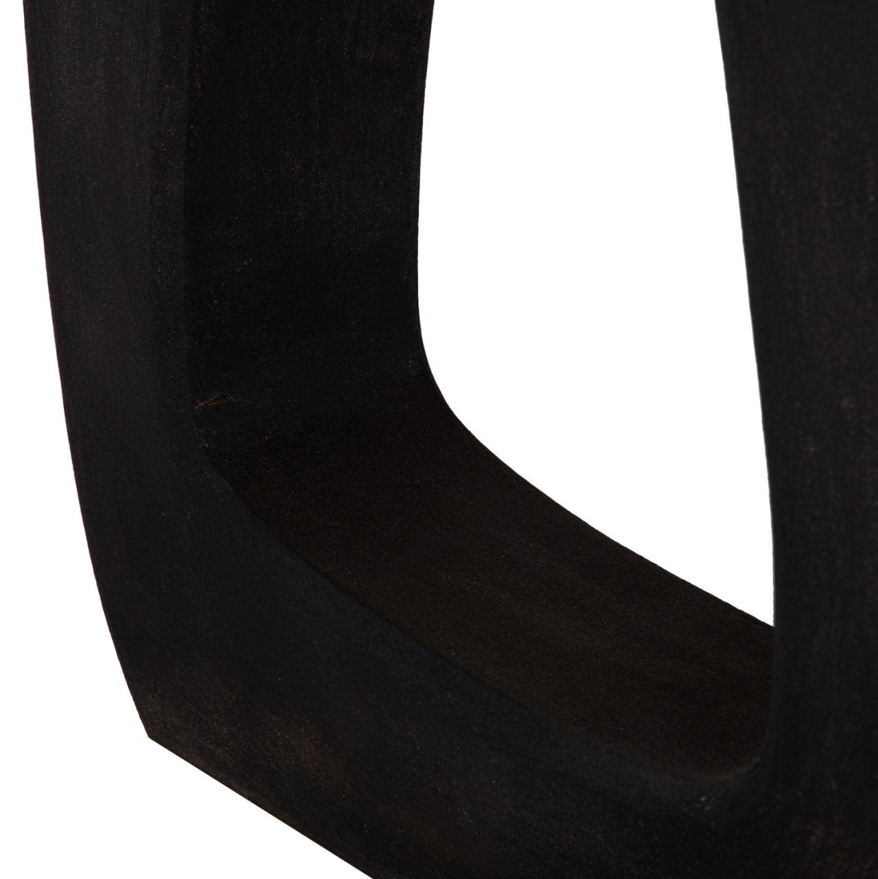 DINING TABLE SERIES SANTORINI HM18065 FIR WOOD TABLETOP-POLYRESIN LEGS IN BLACK 180x90x76Hcm. [7]