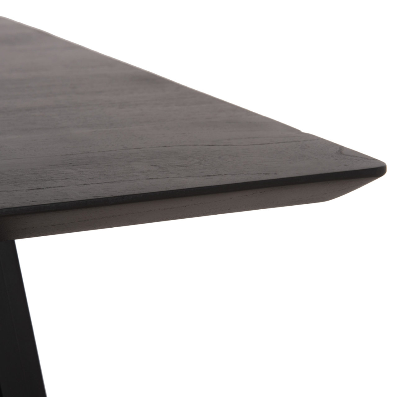 DINING TABLE SQUARE FRANTZ HM9458.02 MINDI WOOD IN BLACK 80x80x78Hcm. [10]