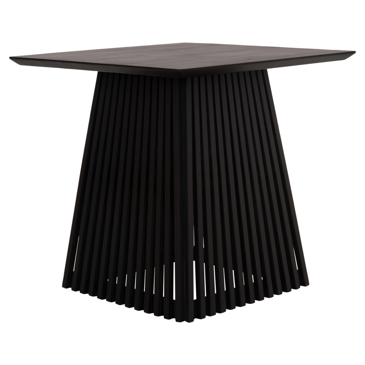 DINING TABLE SQUARE FRANTZ HM9458.02 MINDI WOOD IN BLACK 80x80x78Hcm. [6]