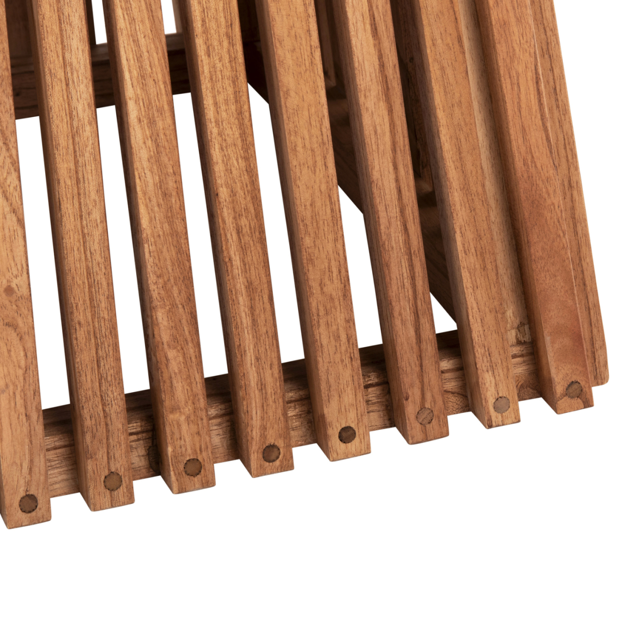 DINING TABLE SQUARE FRANTZ HM9458.11 SOLID MINDI WOOD 80x80x75Hcm. [7]