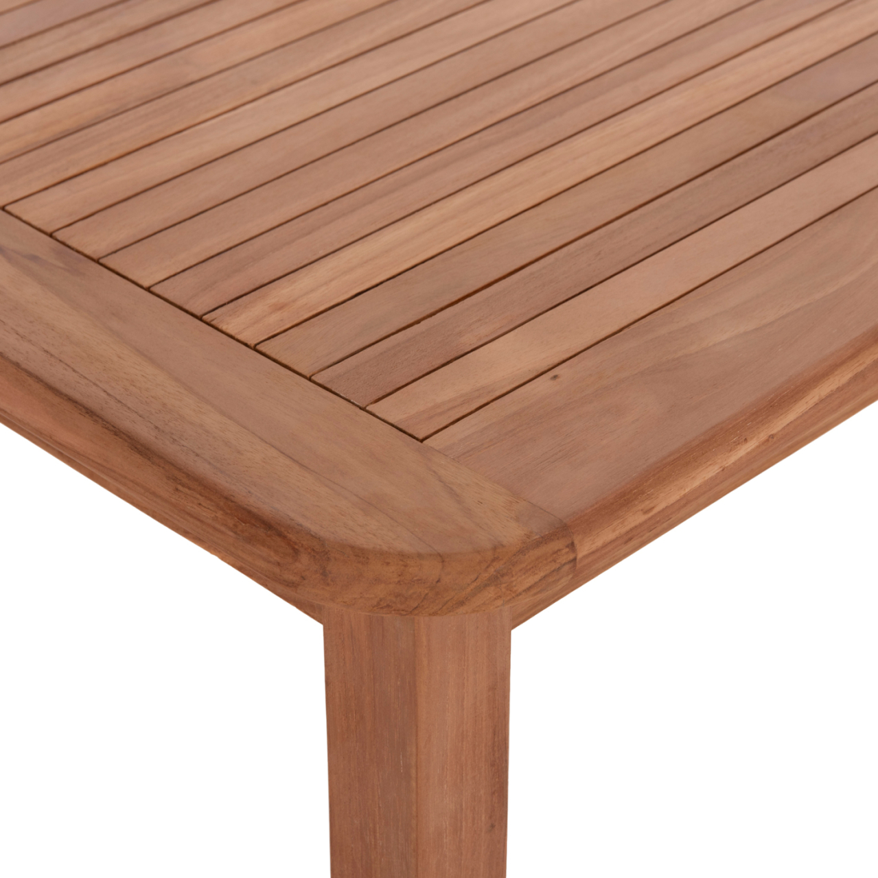 DINING TABLE SQUARE PRESSCOT HM18122 TEAK WOOD--NATURAL COLOR 80x80x76Hcm. [7]