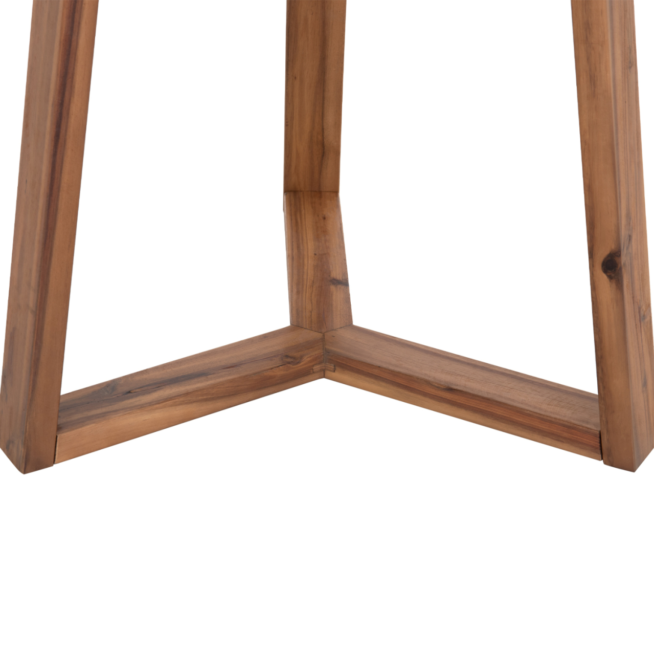 DINING TABLE SQUARE PRIVO HM6602.01 GREY FIBER CEMENT--ACACIA WOOD 80x80x76Hcm. [9]