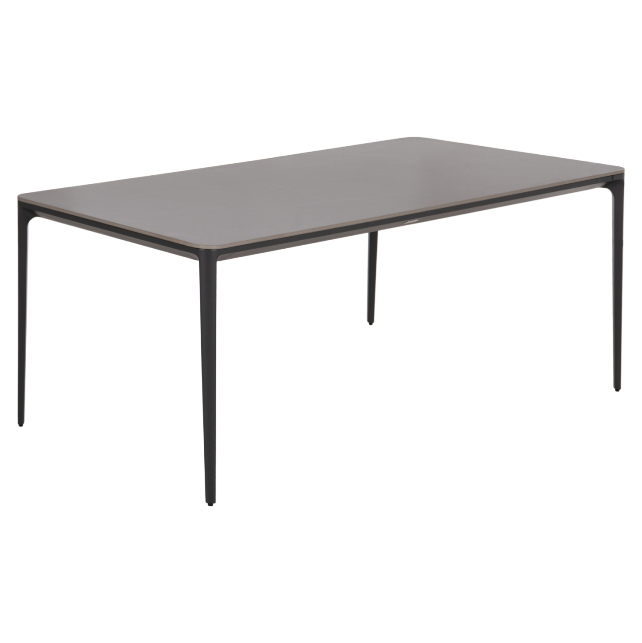 DINING TABLE STAD HM6557.01 GREY ALUMINUM FRAME and SINTERED STONE TOP 180x90x75Hcm. [4]