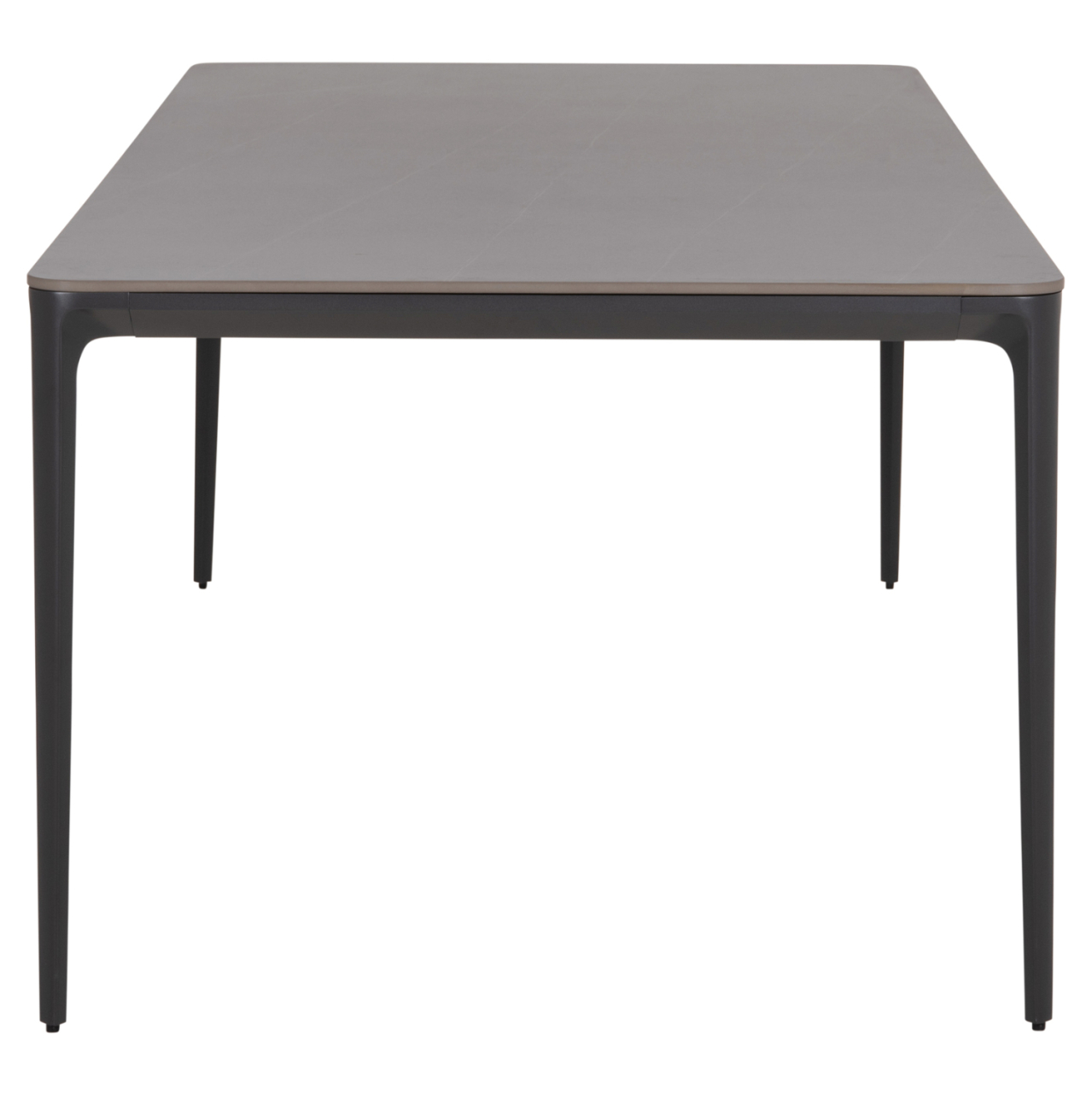 DINING TABLE STAD HM6557.01 GREY ALUMINUM FRAME and SINTERED STONE TOP 180x90x75Hcm. [5]