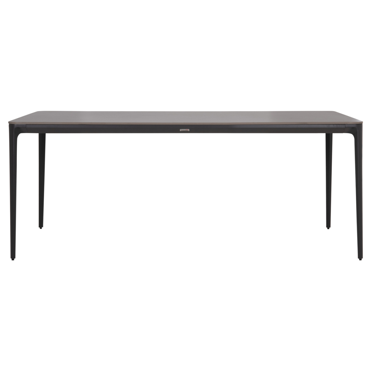 DINING TABLE STAD HM6557.01 GREY ALUMINUM FRAME and SINTERED STONE TOP 180x90x75Hcm. [3]