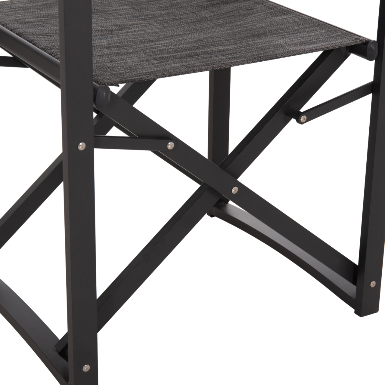 DIRECTOR'S CHAIR ALUMINUM DUPRE HM5094.01 GREY COLOR 57x48,5x85.5Hcm. [10]
