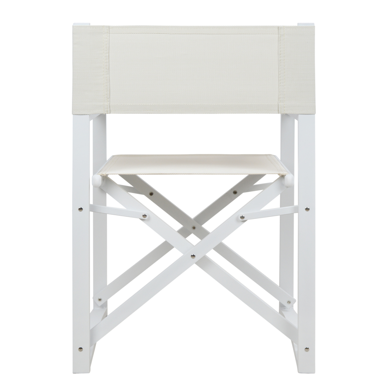 DIRECTOR'S CHAIR ALUMINUM DUPRE HM5094.02 WHITE COLOR 57x48,5x85.5Hcm. [6]