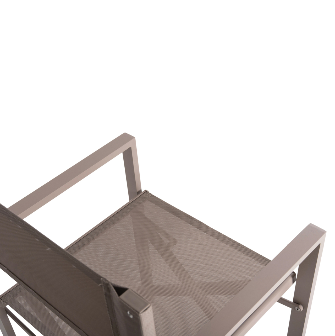 DIRECTOR'S CHAIR ALUMINUM DUPRE HM5094.03 CHAMPAGNE COLOR 57x48,5x85.5Hcm. [7]