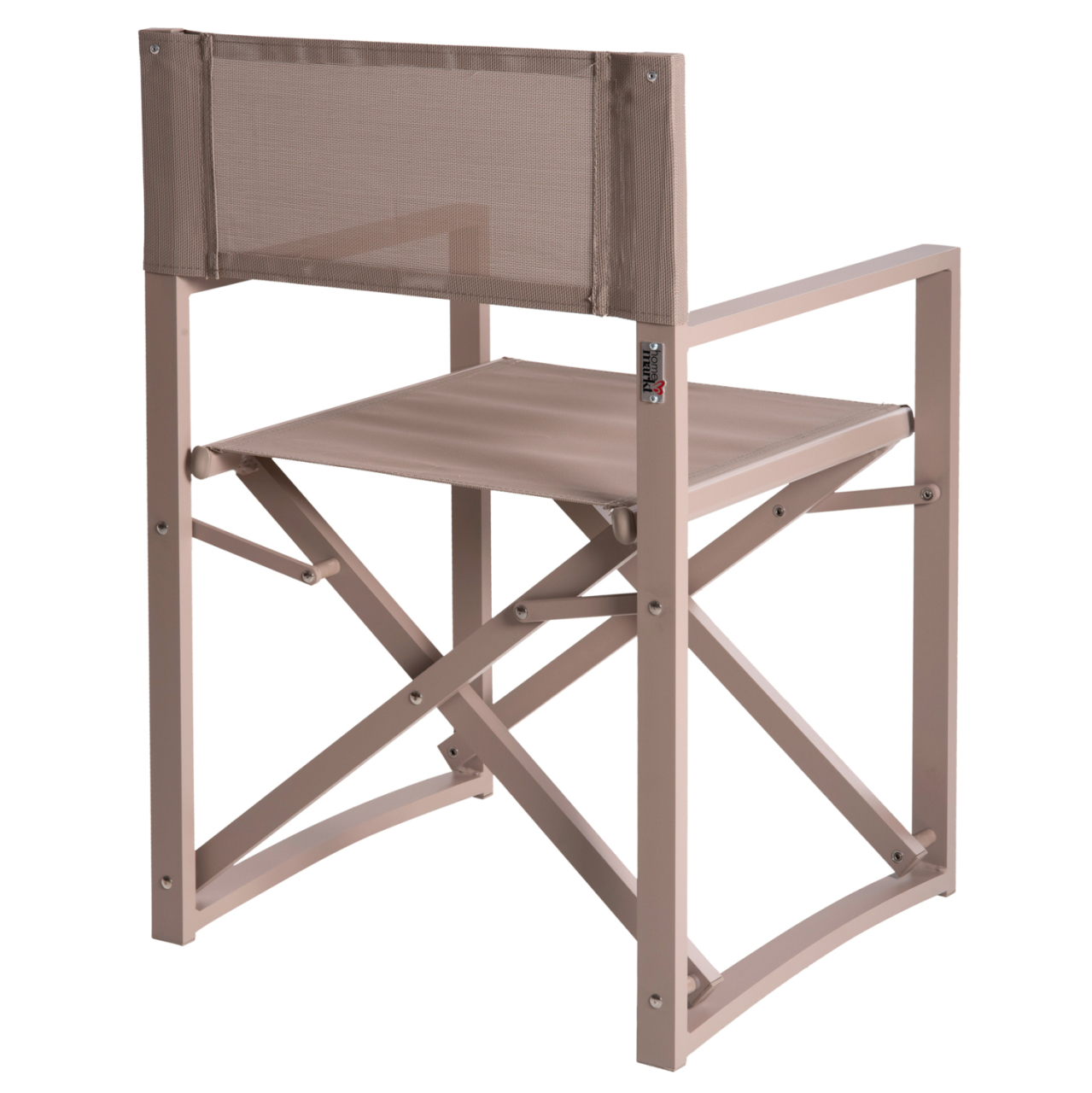 DIRECTOR'S CHAIR ALUMINUM DUPRE HM5094.03 CHAMPAGNE COLOR 57x48,5x85.5Hcm. [5]