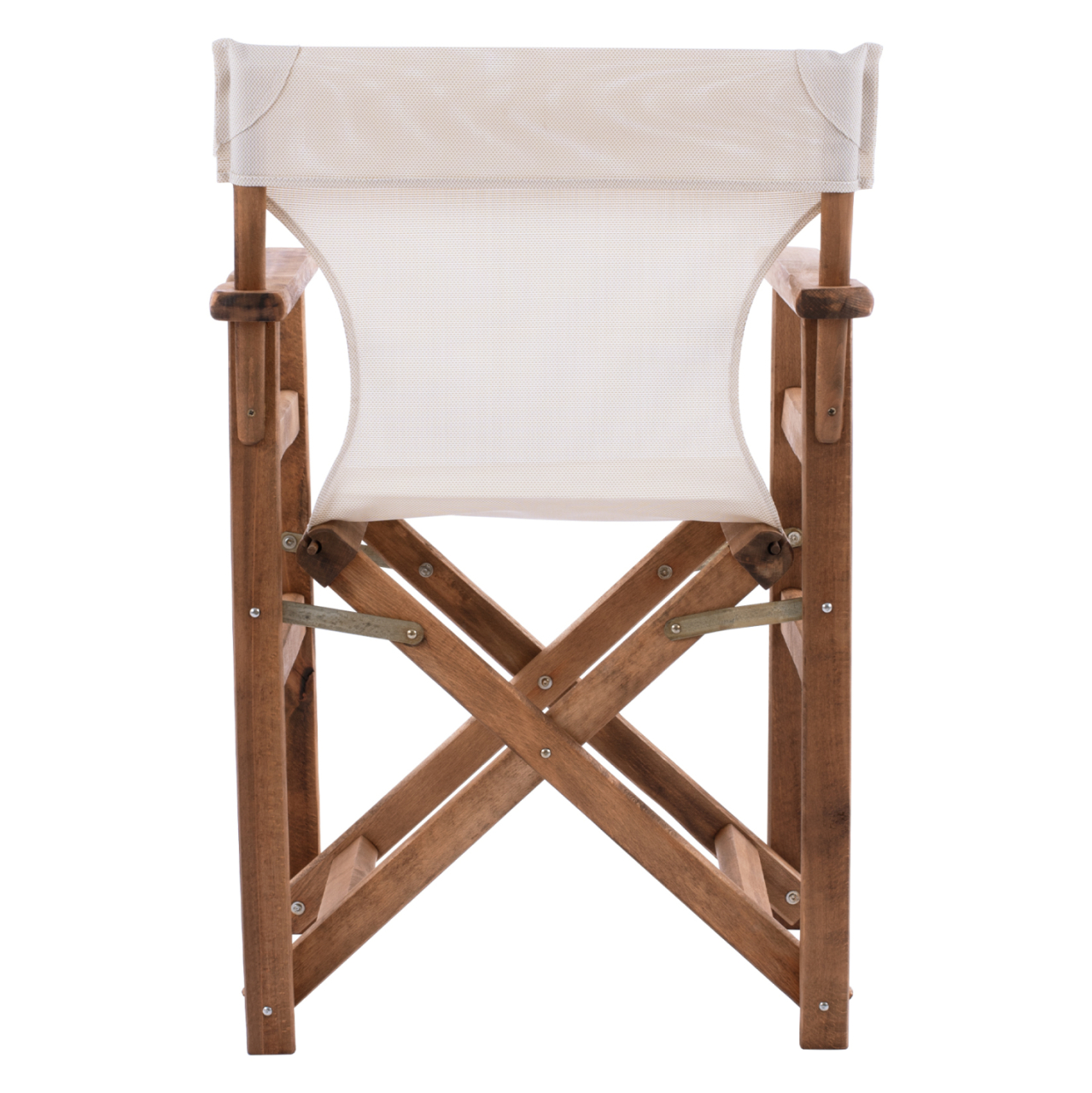 Director's chair Limnos Walnut cream textline HM10368.60 57X54X88,5 cm [8]