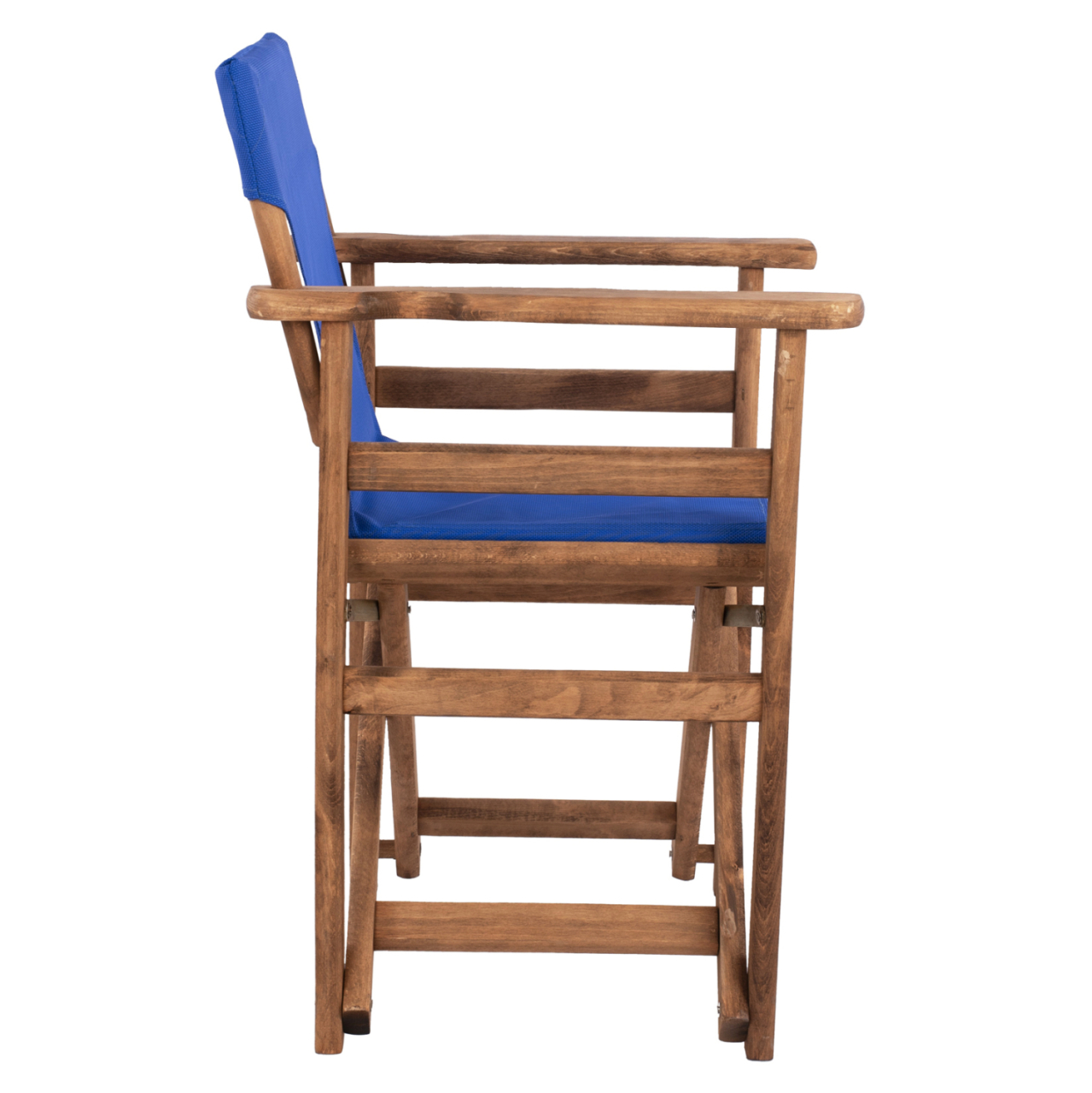 Director's chair Limnos Walnut with textline Blue HM10368.01 [4]