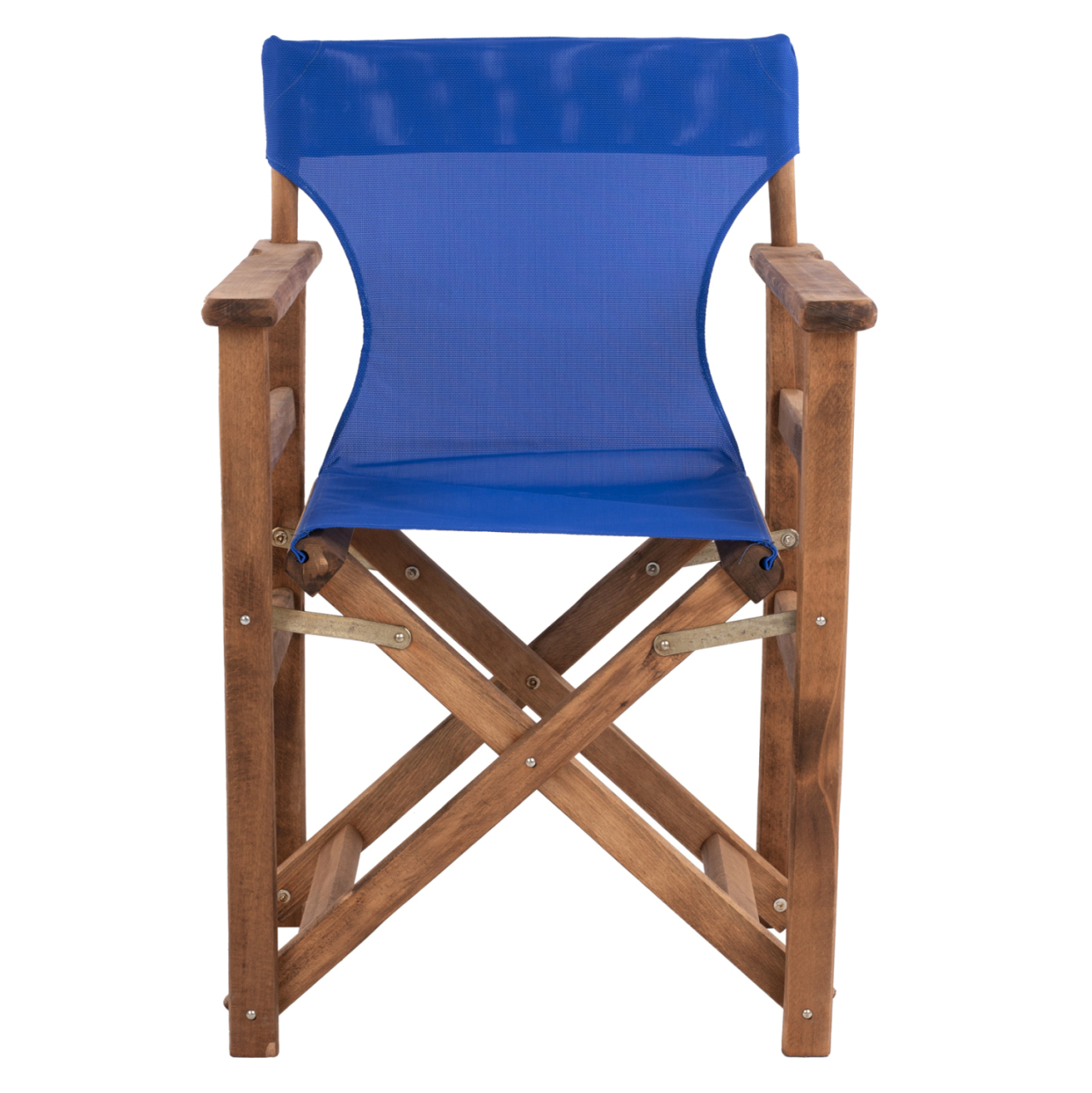 Director's chair Limnos Walnut with textline Blue HM10368.01 [3]