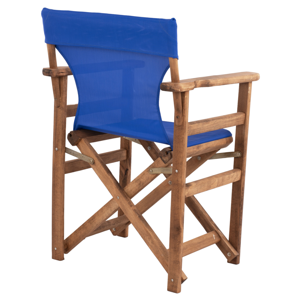 Director's chair Limnos Walnut with textline Blue HM10368.01 [5]