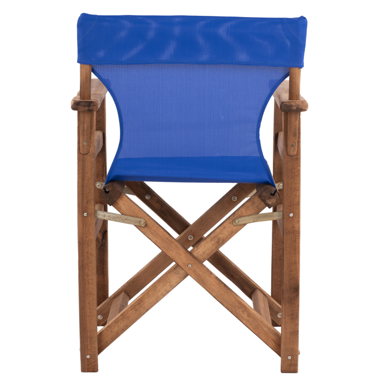 Director's chair Limnos Walnut with textline Blue HM10368.01 [6]