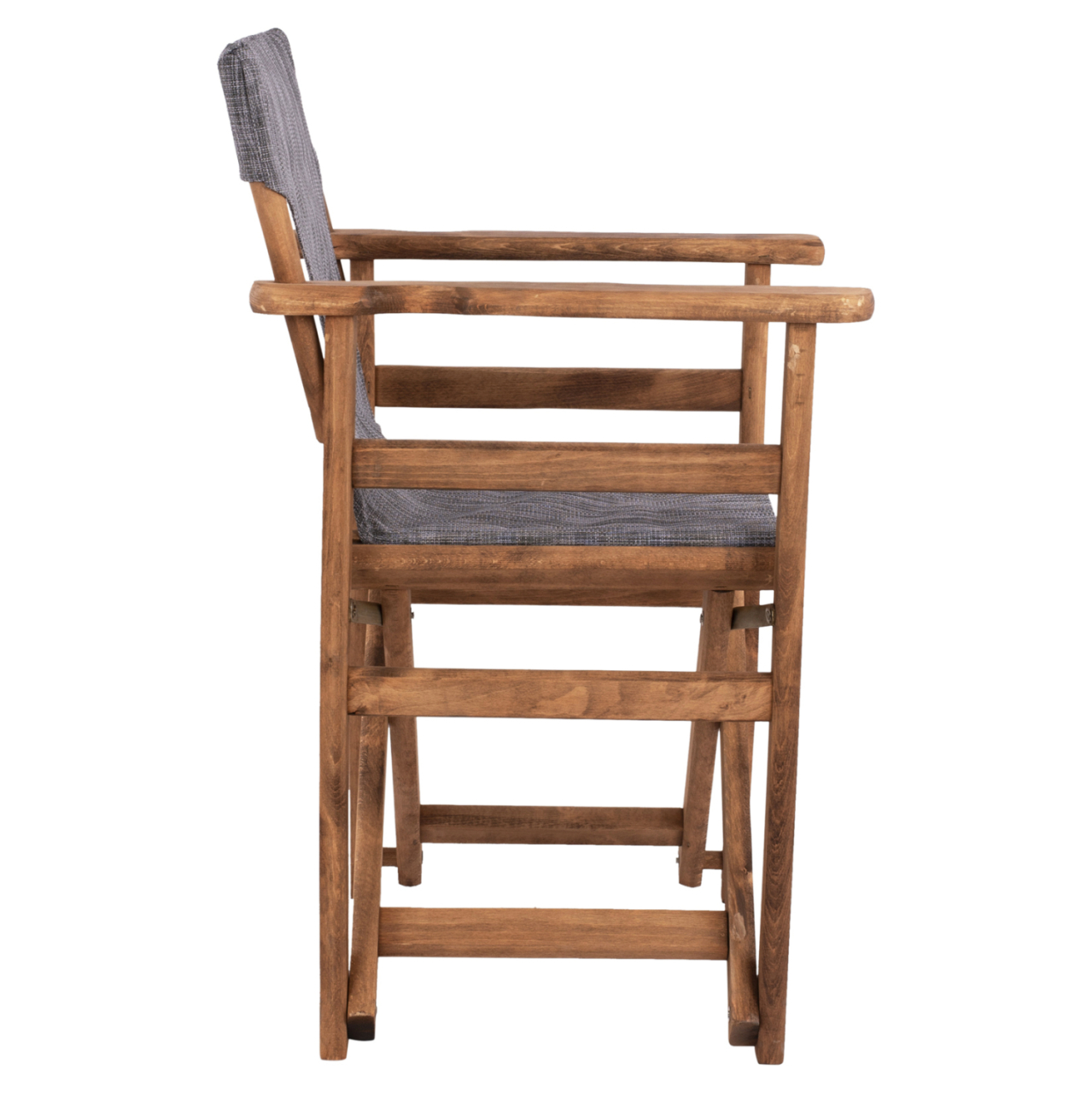 Director's chair Limnos Walnut with textline Grey HM10368.10 [4]