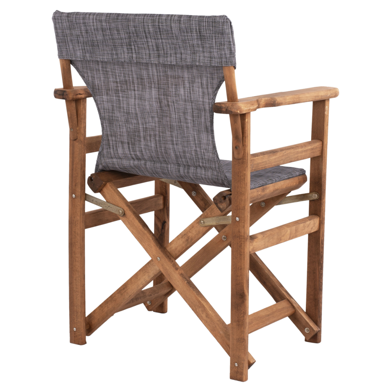 Director's chair Limnos Walnut with textline Grey HM10368.10 [5]
