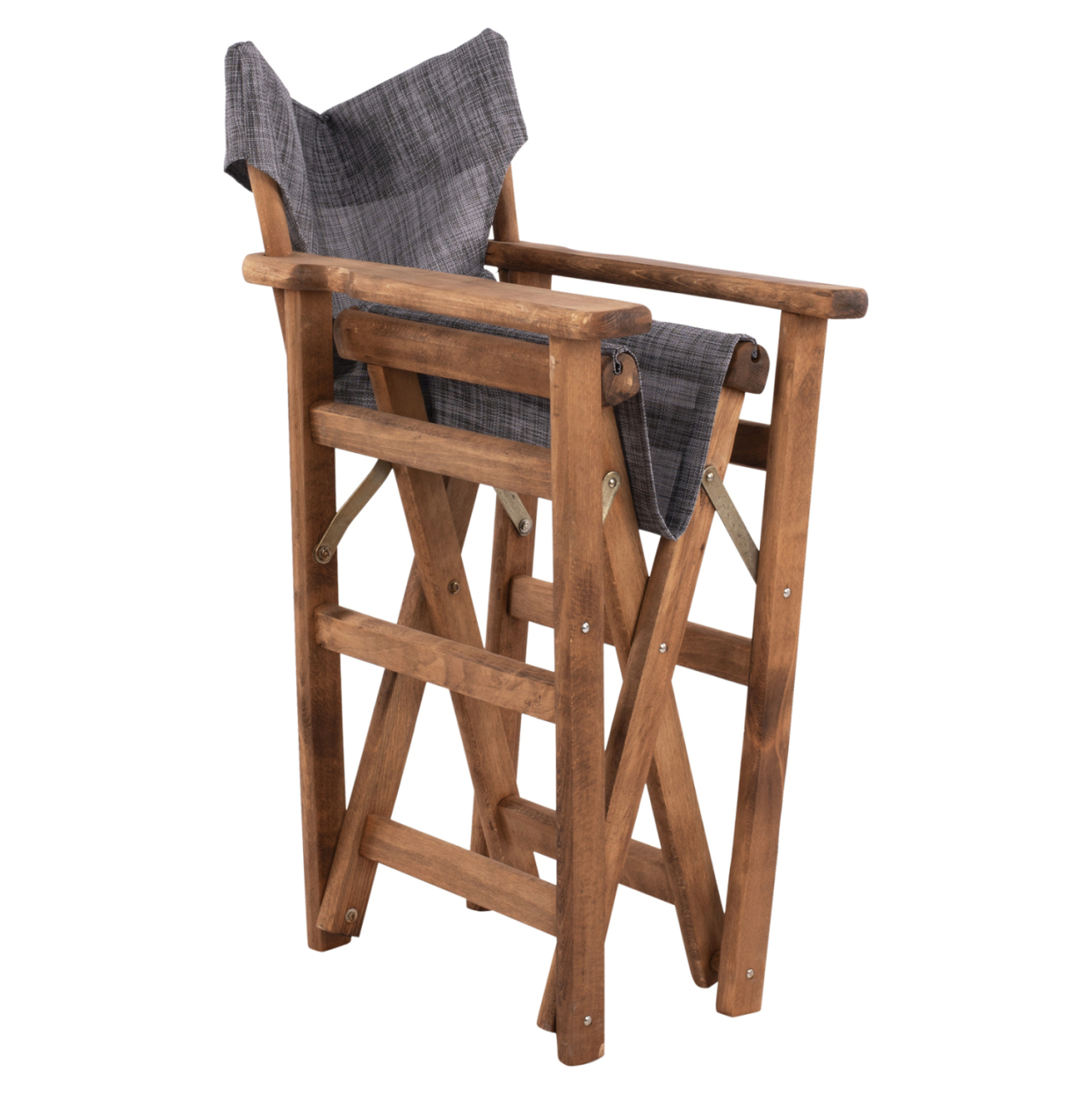 Director's chair Limnos Walnut with textline Grey HM10368.10 [6]