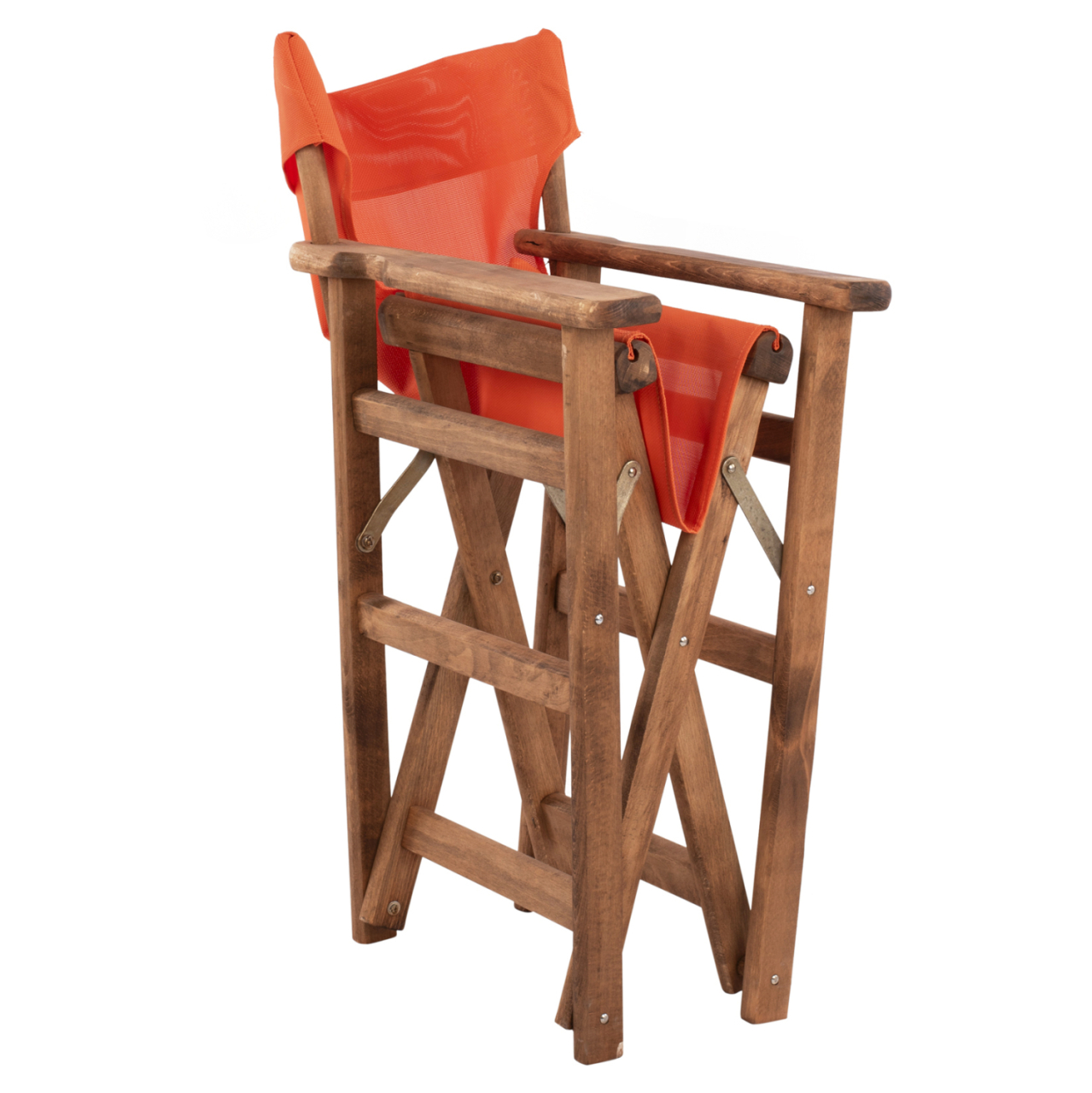 Director's chair Limnos Walnut with textline Orange HM10368.02 [7]