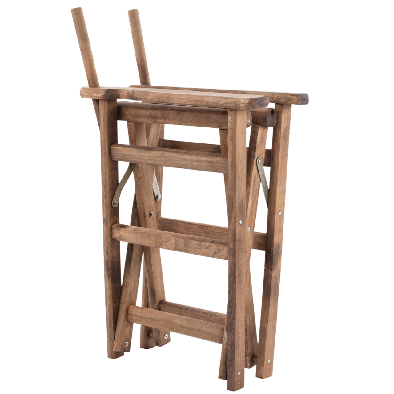 Director's frame Armchair Limnos Walnut impregnated Limnos HM5574.01 57x54x88,5Η cm [5]