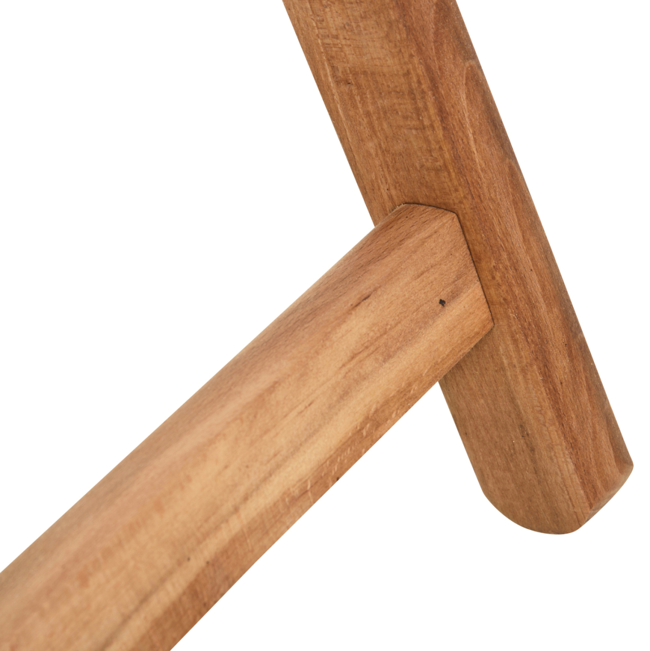 DIRECTOR'S ROUND TABLE LIMNOS HM5653.02 BEECH WOOD IMPREGNATION IN NATURAL Φ60Χ76Hcm. [8]