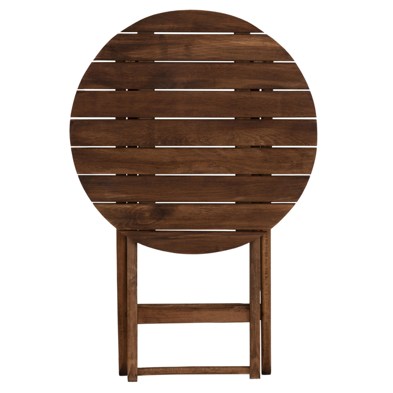 Director's Table Limnos Φ60cm Solid Wood Impregnation Walnut HM5653.01 [5]