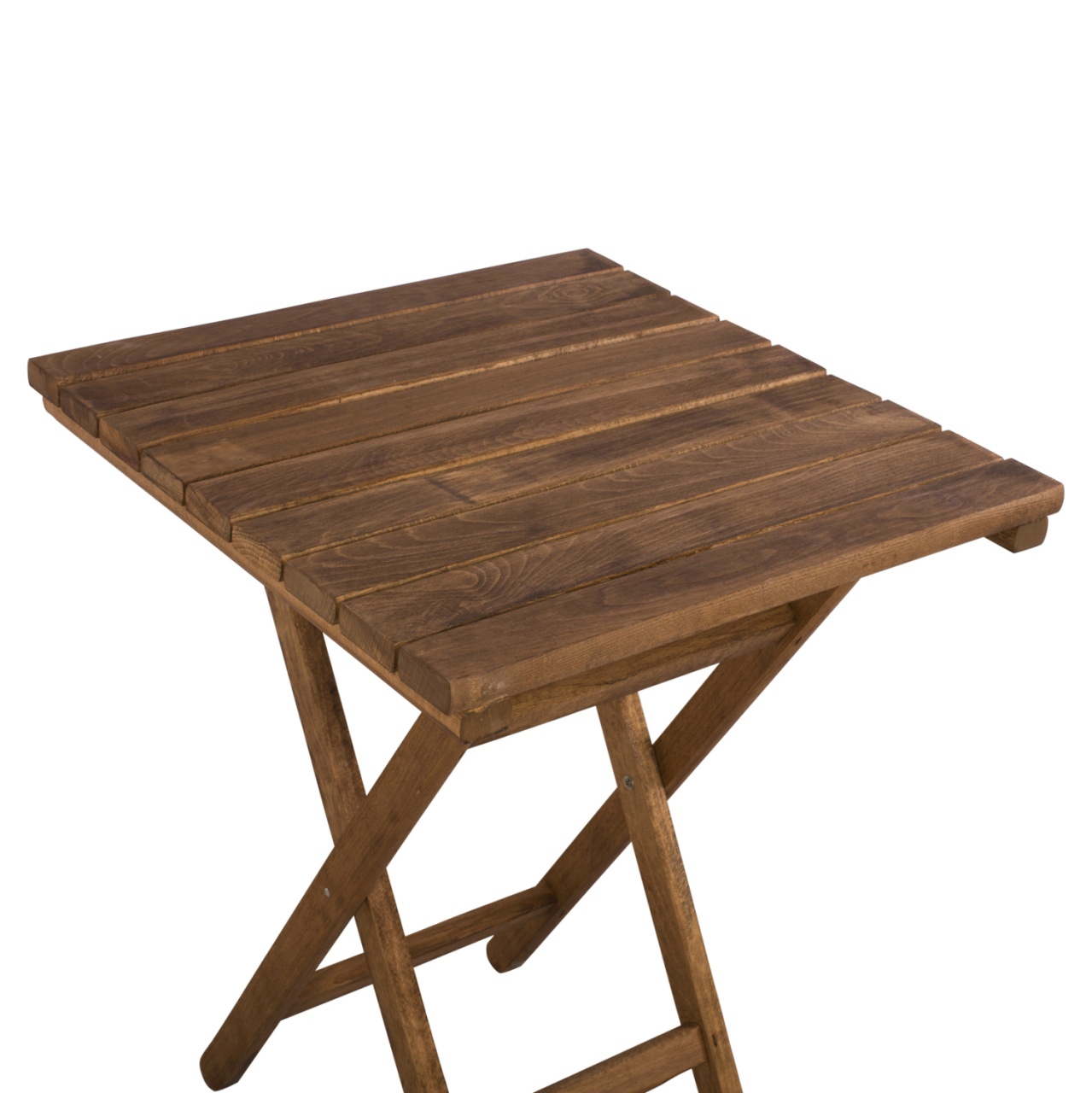 Director's Table LIMNOS 60x60x72 solid oak wood Walnut Color HM5647.01 [6]